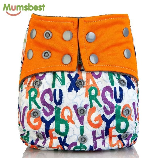 100% Charcoal Bamboo Inner Baby Washable Cloth