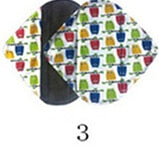 Flower Printed Washable Menstrual Pads Reusable Bamboo Sanitary Napkins