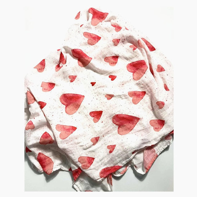 70% Bamboo Baby Swaddle Blanket Infant Wrap