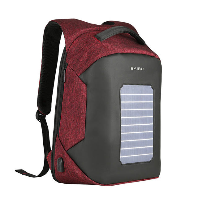 10 W Solar Powered Back Pack